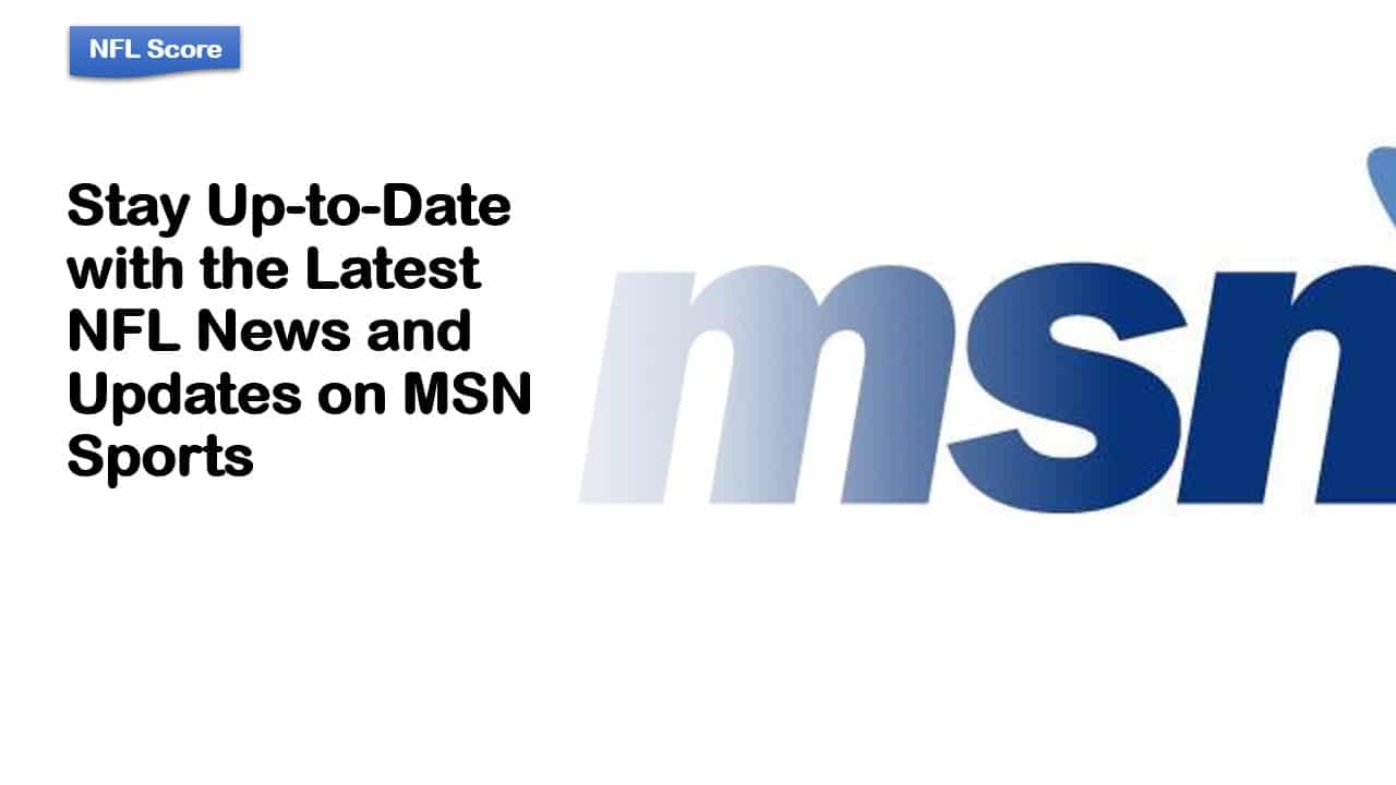 NFL News on MSN Sports